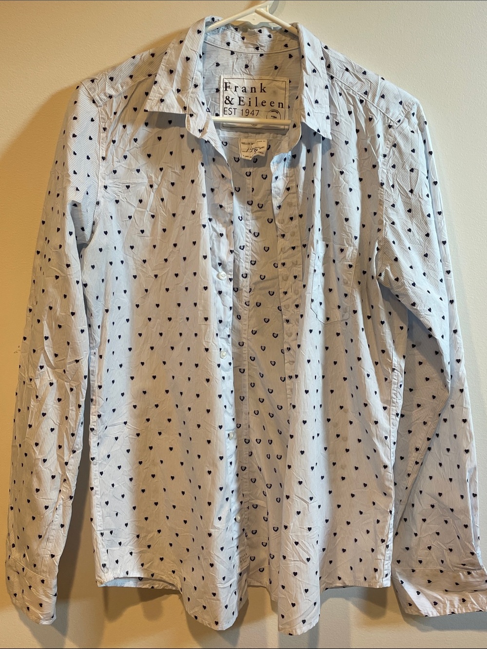 Frank & Eileen button up top